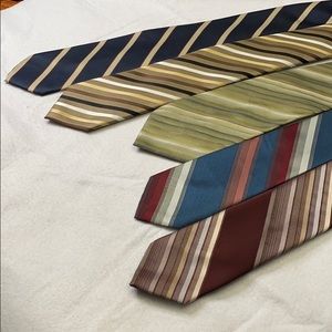 Men’s Ties - Set of 5 Striped Ties